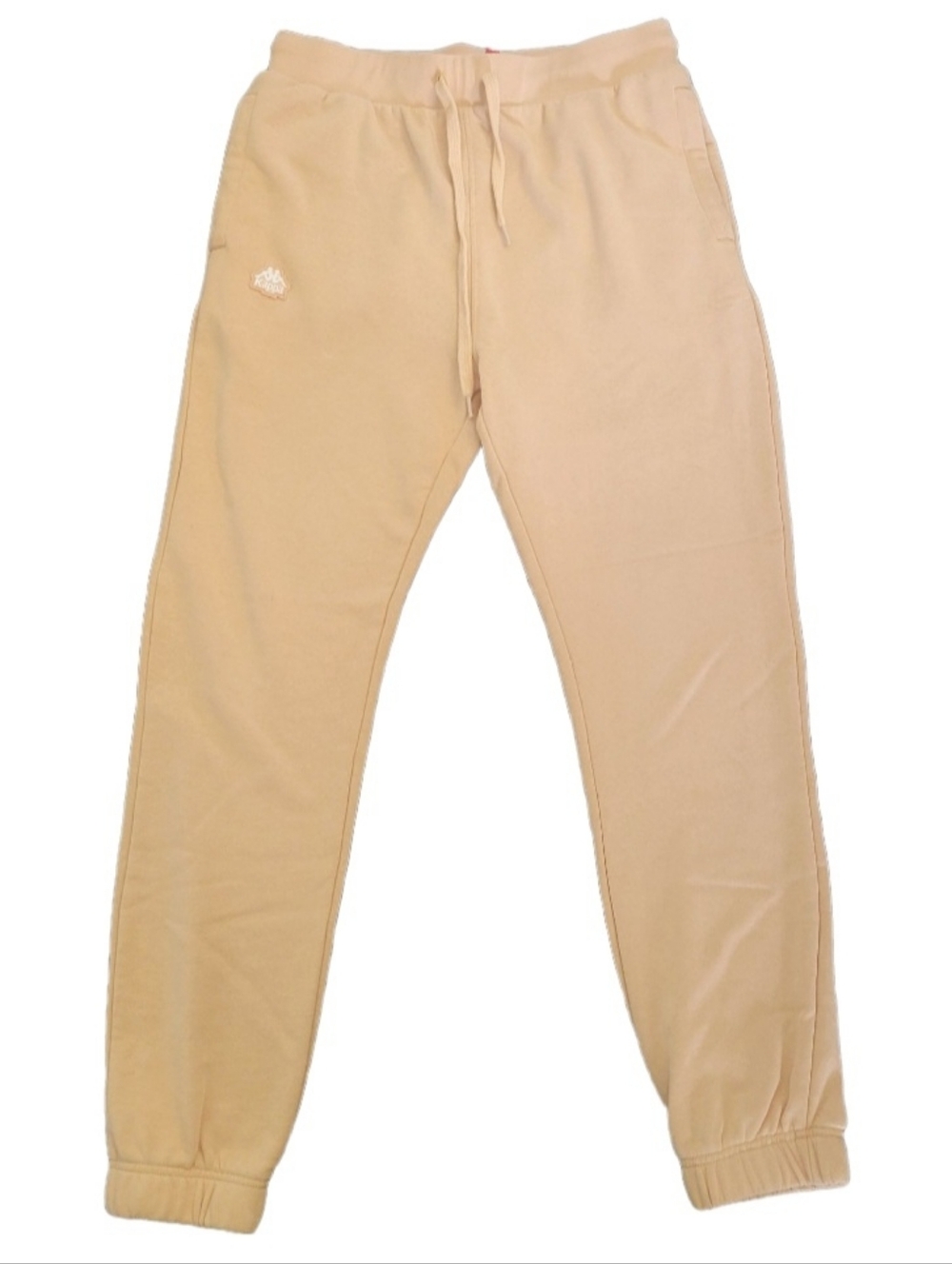 KAPPA Beige Jogger Sweatpants Mens Size M Athleisure Streetwear  Style